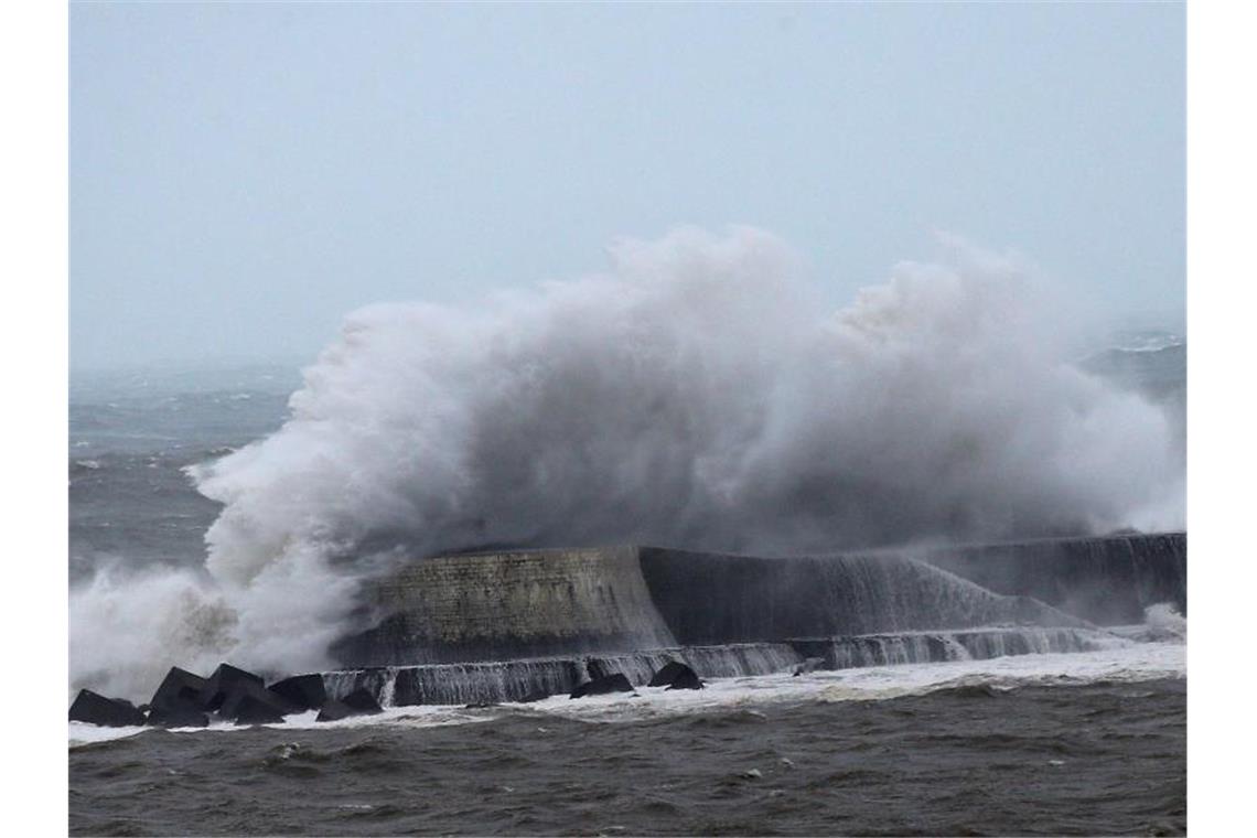 Sturm und Stromausfälle in Frankreichs Südwesten