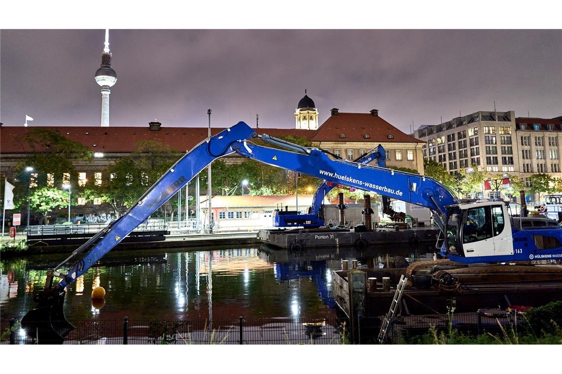 Zwei Bombenentschärfungen in Berlin geplant - Evakuierungen Eine Weltkriegsbombe wurde nahe der Fischerinsel in Berlin gefunden.
