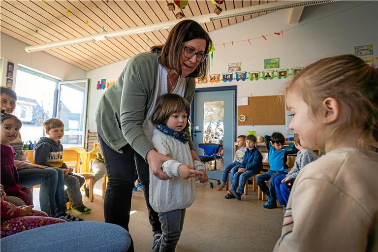 Eine zuverlässige Kinderbetreuung, wie hier in der Backnanger Kita Bertha von Suttner, kostet viel Geld. Auch die Eltern sollen dazu ihren Beitrag leisten. Die Stadt möchte die Lasten gerecht verteilen.  Archivfoto: Alexander Becher