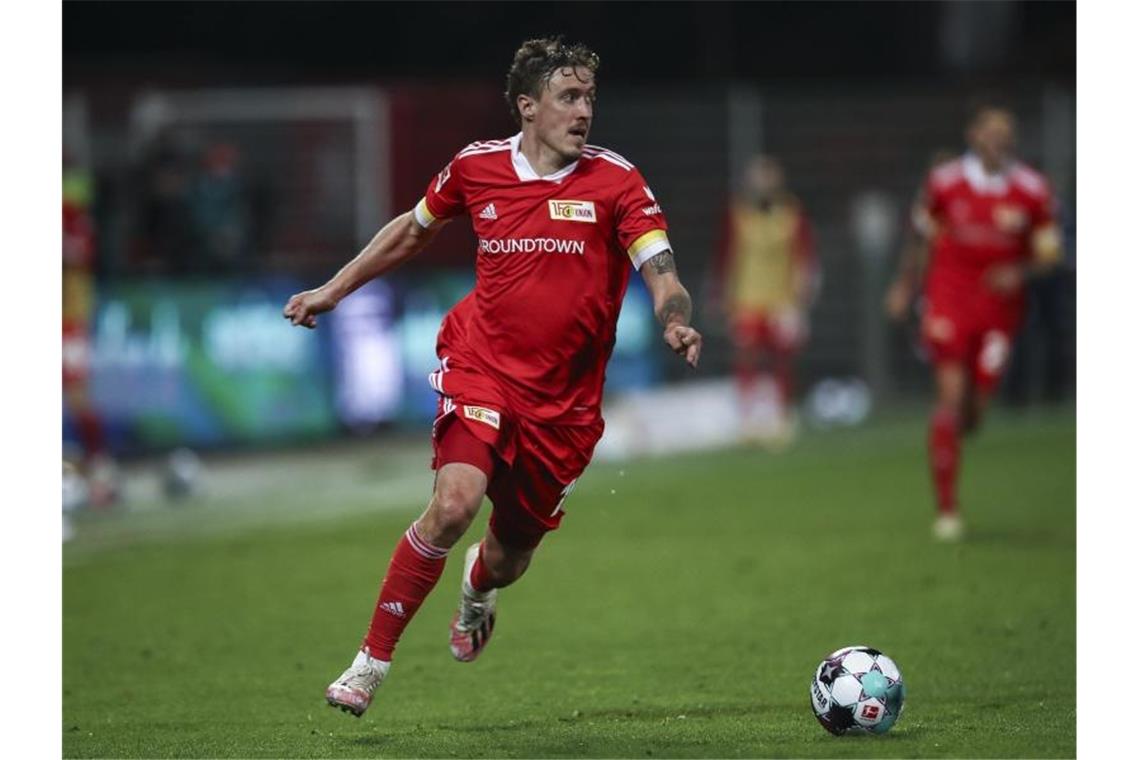 Einen Berliner Derby-Sieg hat er noch nicht: Max Kruse in Aktion. Foto: Maja Hitij/Getty Images Europe/Pool/dpa