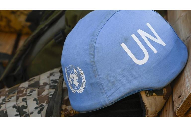 Einen Tag nach der Waffenruhe zwischen Libanon und Israel wurde ein französischer Blauhelmsoldat getötet (Symbolfoto).