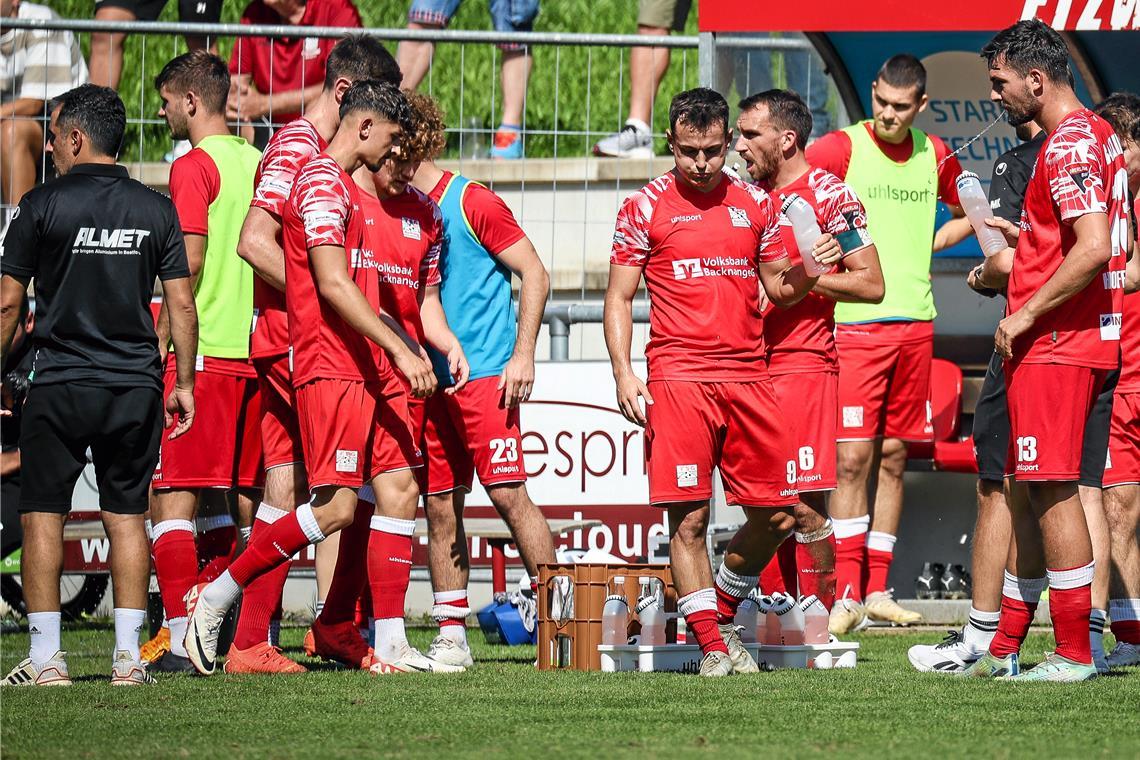 Rassistischer Zwischenruf beim Oberliga-Heimspiel der TSG Backnang Einen Vorfall gab es beim Oberliga-Heimspiel der TSG Backnang. Foto: Alexander Becher