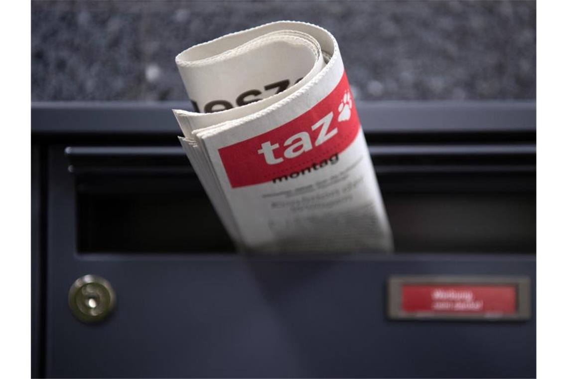Einer Autorin der „taz“ droht wegen einer Zeitungskolumne eine Anzeige. Foto: Soeren Stache/zb/dpa