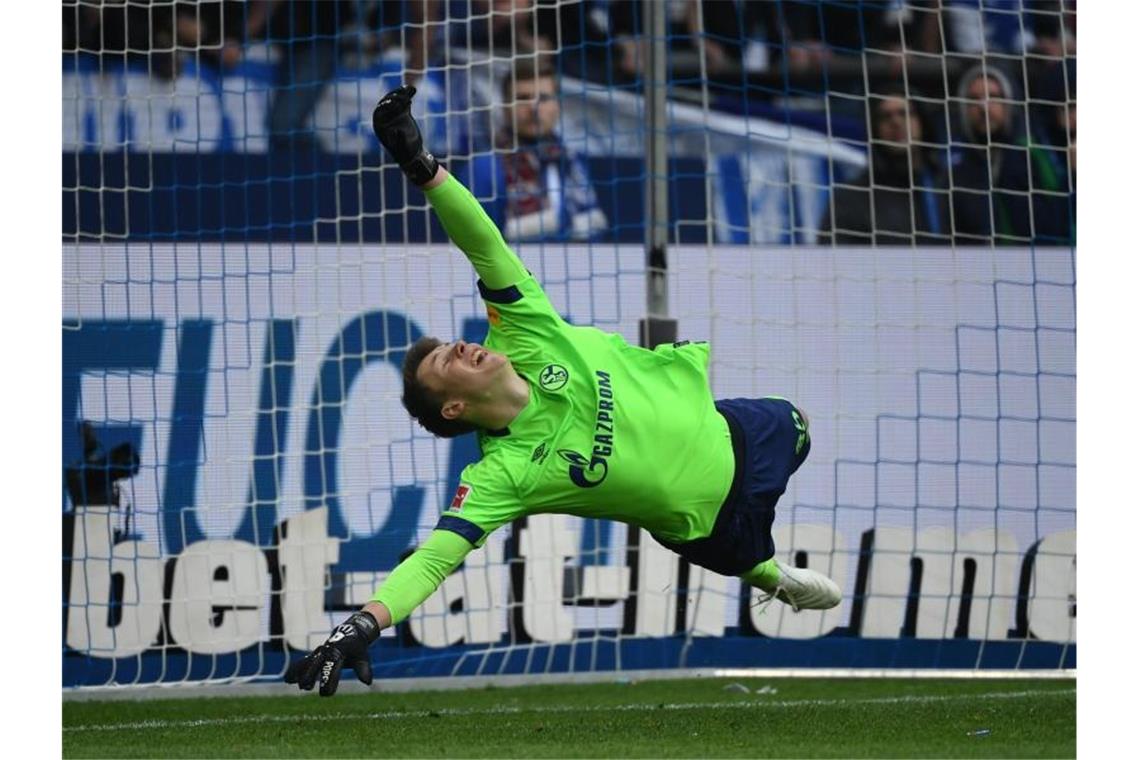 Einer der wenigen Lichtblicke bei Schalke 04: Keeper Alexander Nübel. Foto: Ina Fassbender