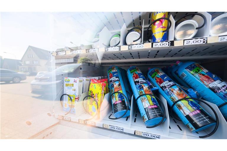 Einfach am SB-Automaten soll Lachgas bald nicht mehr zu haben sein. (Archivbild)