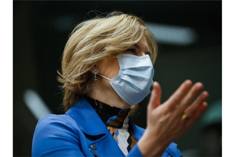 „Einfach ist anders“, sagt Landwirtschaftsministerin Julia Klöckner über die Verhandlungen in Brüssel. Foto: Francisco Seco/AP Pool/dpa