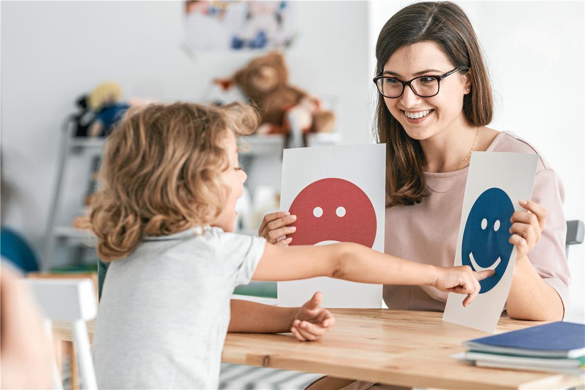 Kursreihe für Eltern: Autisten brauchen Klartext Einige Autisten bevorzugen es, sich über Bilder statt über Worte auszudrücken. Foto: Adobe Stock/Photographee.eu