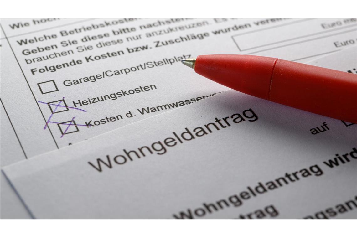 Einige bisherige Wohngeldempfänger könnten künftig leer ausgehen.
