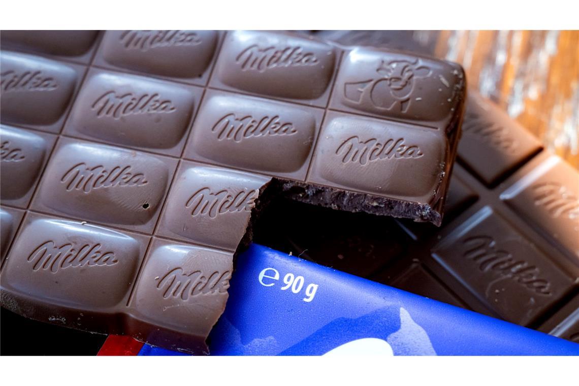 Einige Milka-Tafeln wiegen nur noch 90 statt 100 Gramm.