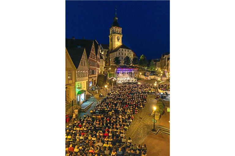 „Einkehr – Gipfelglück“ lautete im vergangenen Jahr das Leitmotiv des classic-ope(r)n-airs. 2023 feierte die Einzelkonzertreihe ihr 25-jähriges Bestehen. Archivfoto: Alexander Becher 