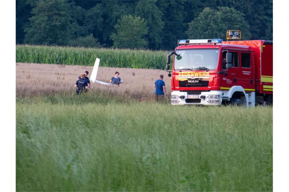 Segelflieger nach Kollision abgestürzt: Gutachter ermitteln