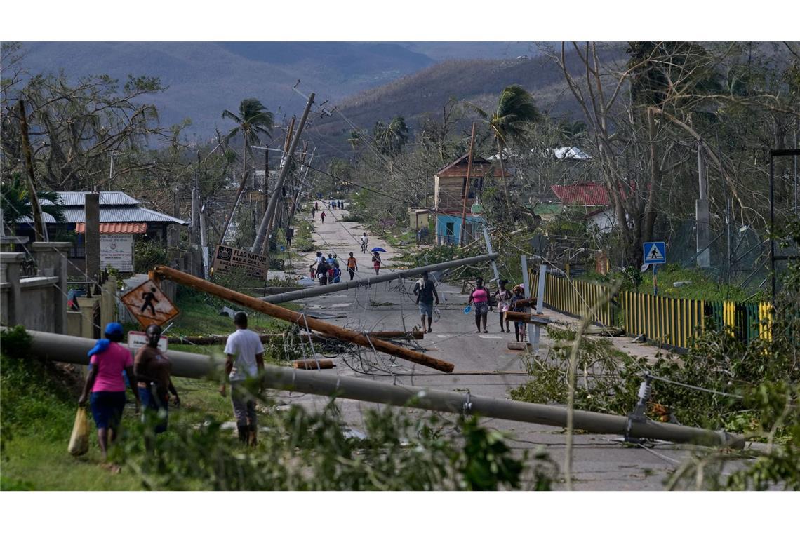 Nach Hurrikan "Melissa": Karibikstaaten beseitigen Trümmer