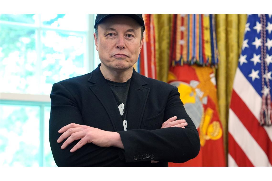 Trump und Musk streiten weiter - neue Partei wieder Thema Einst eng mit dem Präsidenten, nun eher ein Gegenspieler: Elon Musk. (Archivbild)