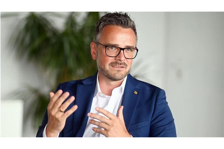 Einst Tänzer, dann Personenschützer, jetzt OB von Pforzheim: Peter Boch