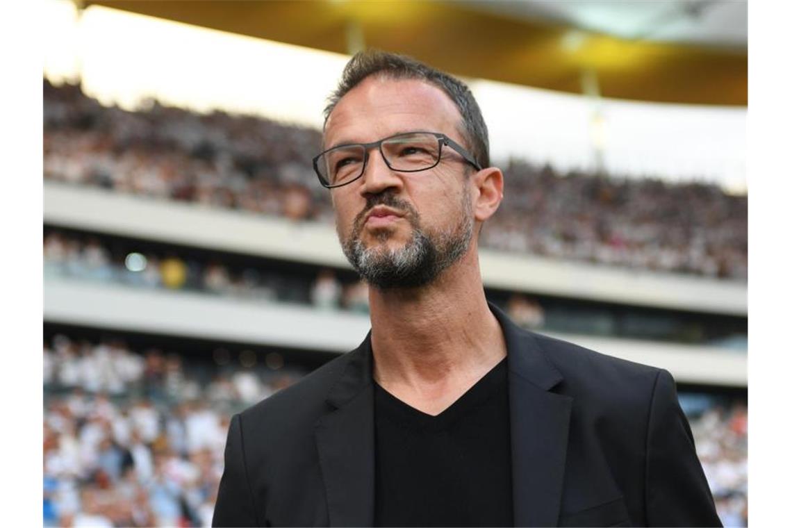 Emotionaler Tag für die Eintracht: Rebic weg, Silva da Eintracht Frankfurts Sportdirektor Fredi Bobic konzentrierte sich auf die Transferpolitik. Foto: Arne Dedert