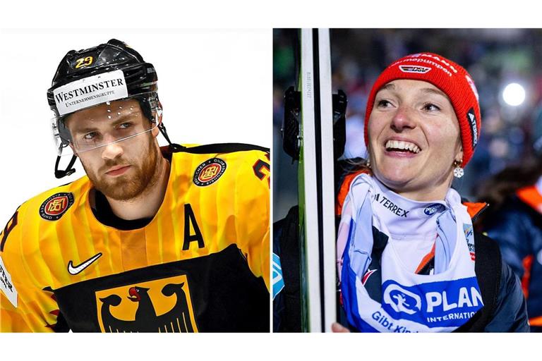 Eishockey-Superstar Leon Draisaitl und die siebenmalige Skisprung-Weltmeisterin Katharina Schmid sind die deutschen Fahnenträger bei der Eröffnungsfeier der Olympischen Winterspiele.