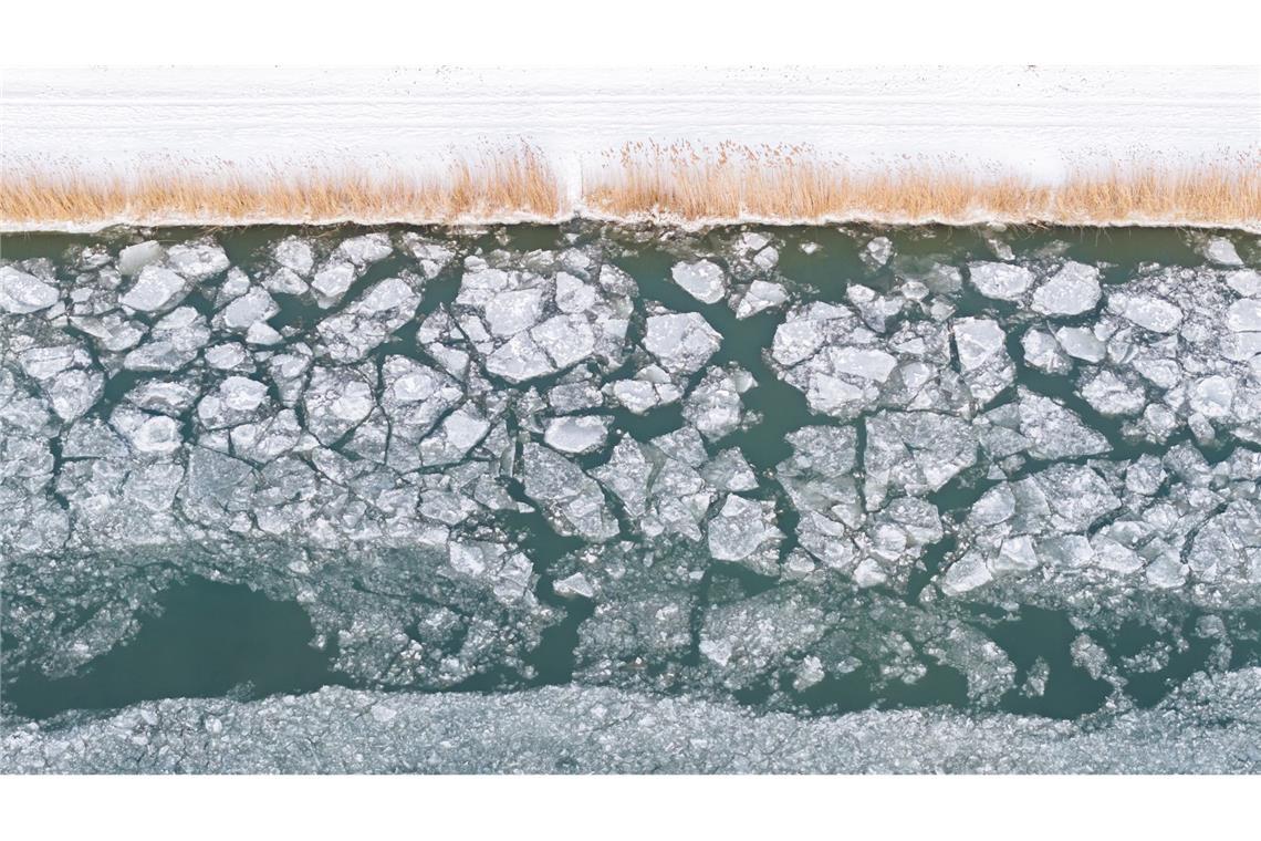 Eiszeit auf dem Mittellandkanal