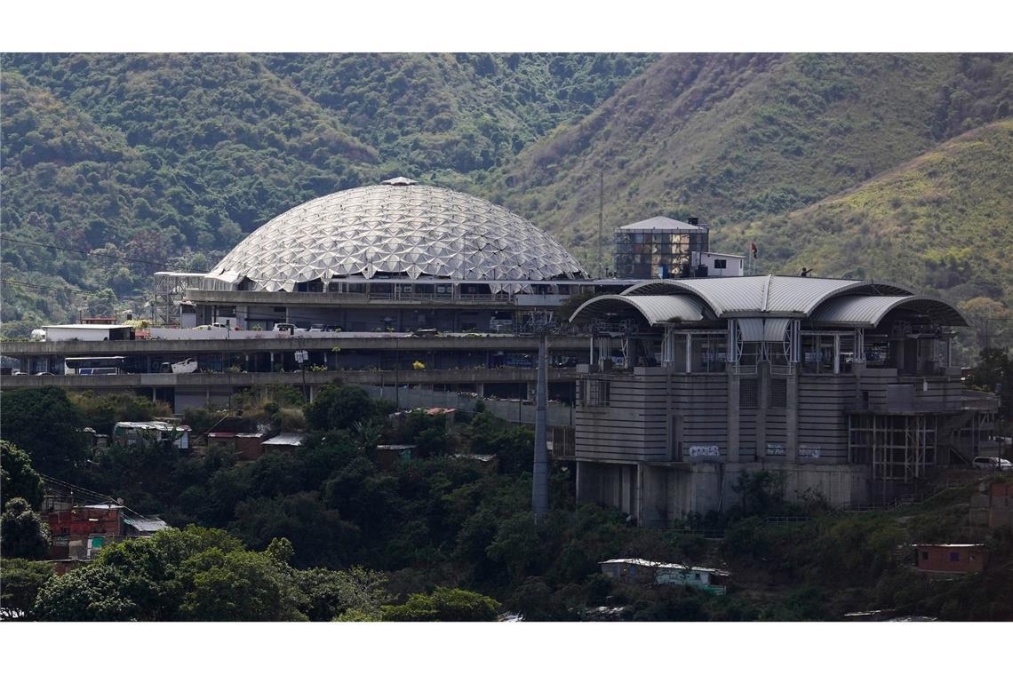 "El Helicoide": Im Hauptquartier des venezolanischen Geheimdienstes wurden Regierungsgegner inhaftiert. (Archivbild)