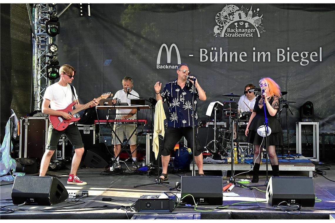 Electronique Chelmsford, eine Band aus der englischen Partnerstadt Backnangs mit...
