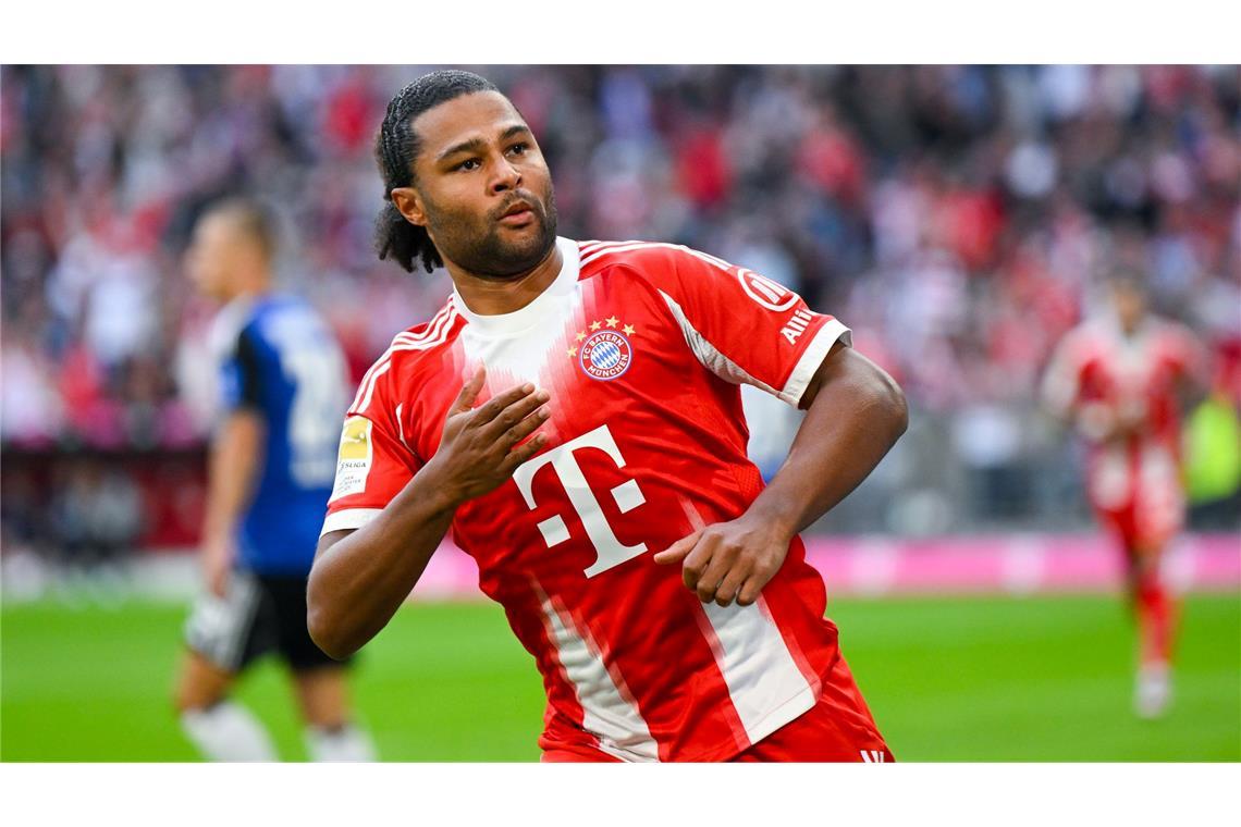 Kaiserliche Bayern nach HSV-Watschn bereit für Chelsea "Elementan wichtig momentan": Serge Gnabry.