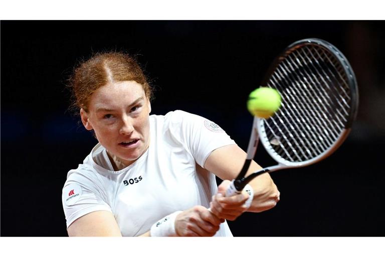 Ella Seidel darf beim Masters in Cincinnati weiter jubeln
