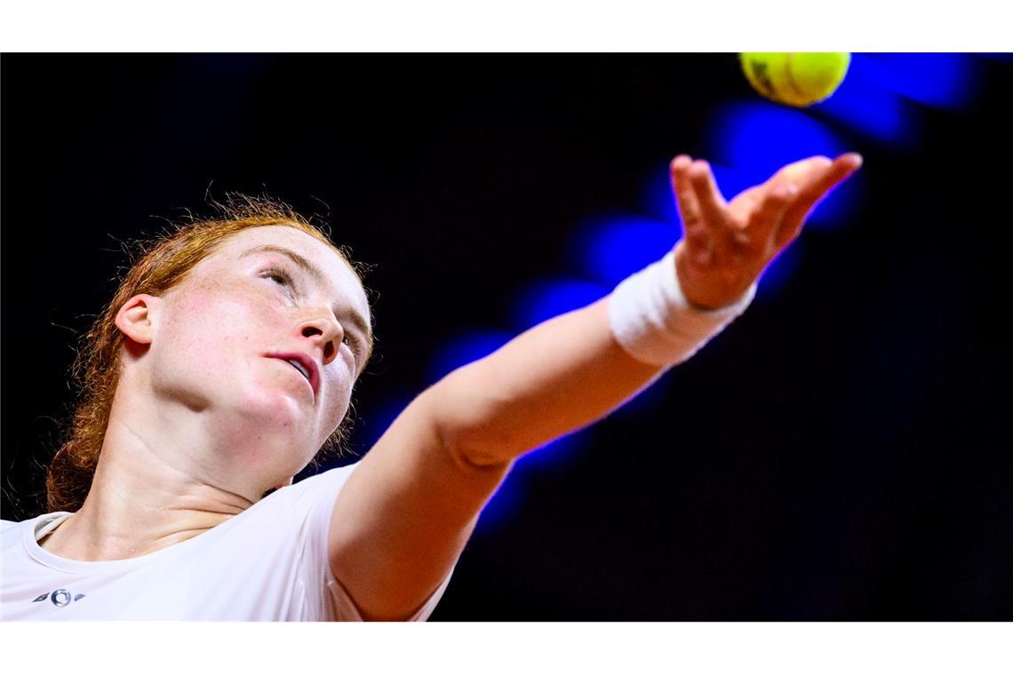 Ella Seidel ist beim Masters-Turnier in Cincinnati im Achtelfinale ausgeschieden.