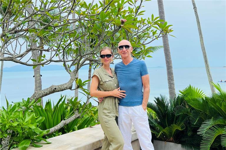 Ellen Kuhn und Joachim Materna auf der thailändischen Insel Koh Samui. Foto: privat