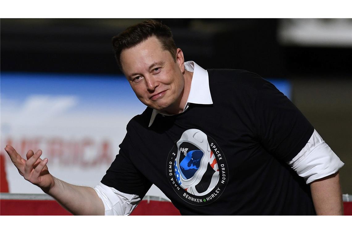 Elon Musk wird mit dem SpaceX-Börsengang zum ersten Menschen mit einem Billionenvermögen - zumindest auf dem Papier. (Archivbild)