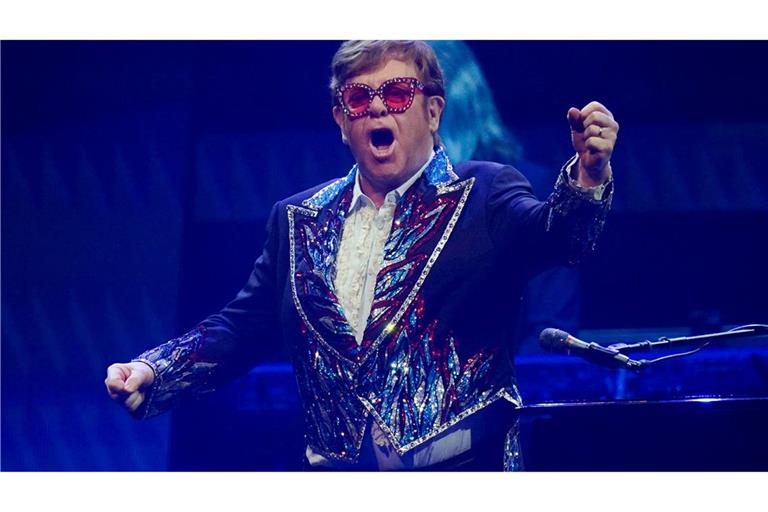 Elton John hat Probleme mit dem Sehen - Shows spielt er aber nach wie vor. (Archivfoto)