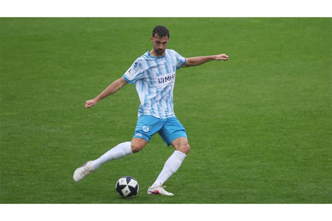 Elvir Zukaj musste in Trier auf seinen etatmäßigen Abwehrkollegen Luca Trslic verzichten.