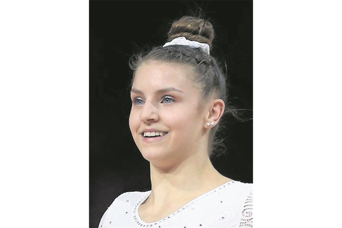 Emelie Petz
turnt morgen
beim DTB-Pokal Emelie Petz