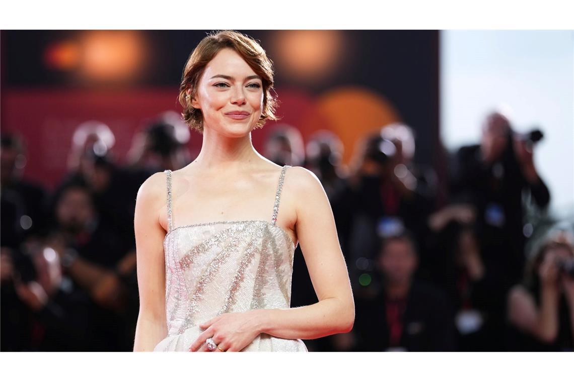 Emma Stone spielt eine der Hauptrollen in "Bugonia". (Archivbild)