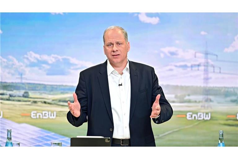 EnBW-Chef Georg Stamatelopoulos wirbt für eine Kapitalerhöhung.
