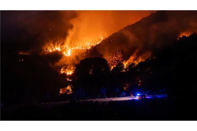 Ende August wüteten Waldbrände in Spanien. (Archivbild)