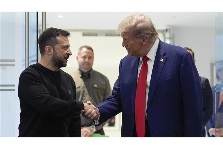 Ende Februar war es bei einem Gespräch von Trump und Selenskyj zu einem offenen Eklat gekommen. (Archivbild)