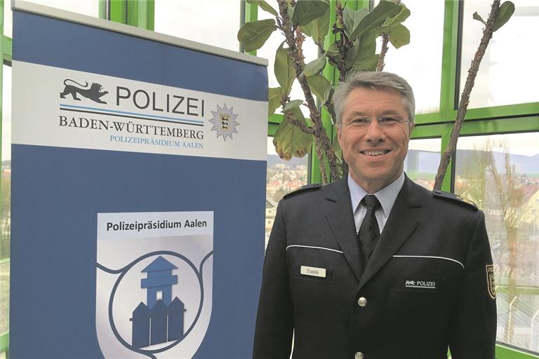 Ende Juli ist Schluss: Polizeichef Roland Eisele geht in den Ruhestand. Archivfoto: BKZ