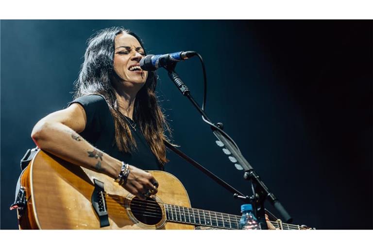 Engagiert: Amy Macdonald auf der Freilichtbühne Killesberg