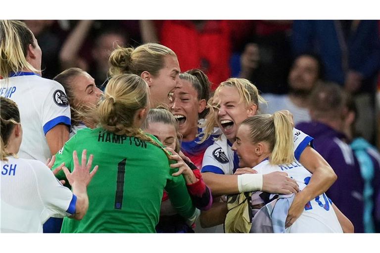 England feiert den EM-Titel.