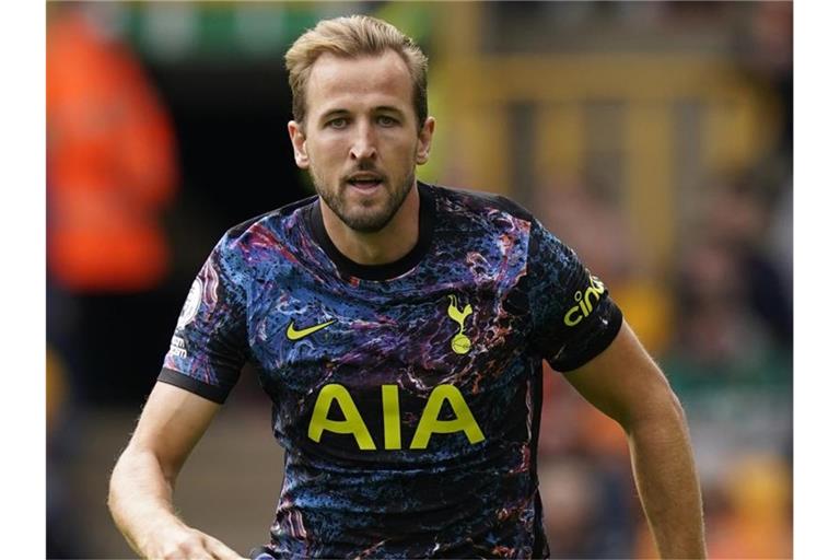 England-Kapitän Harry Kane bleibt bei Tottenham Hotspur. Foto: Andrew Yates/CSM via ZUMA Wire/dpa
