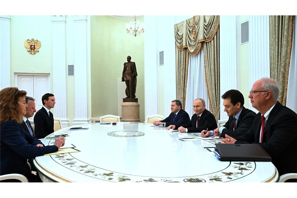 Entscheidende Gespräche? Putin empfängt den US-Gesandten