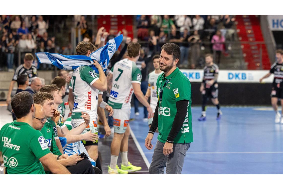 Ohne kühlen Kopf in der Crunchtime Enttäuscht: Frisch-Auf-Coach Ben Matschke