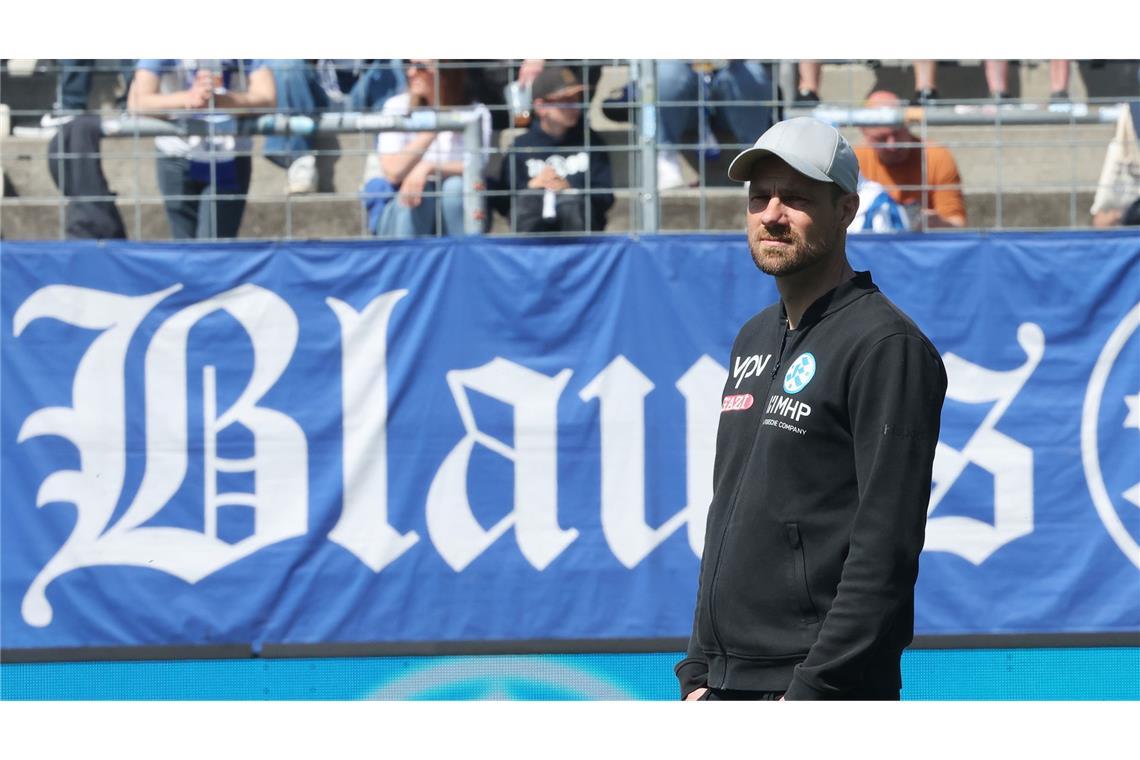 Enttäuscht: Kickers-Coach Marco Wildersinn.