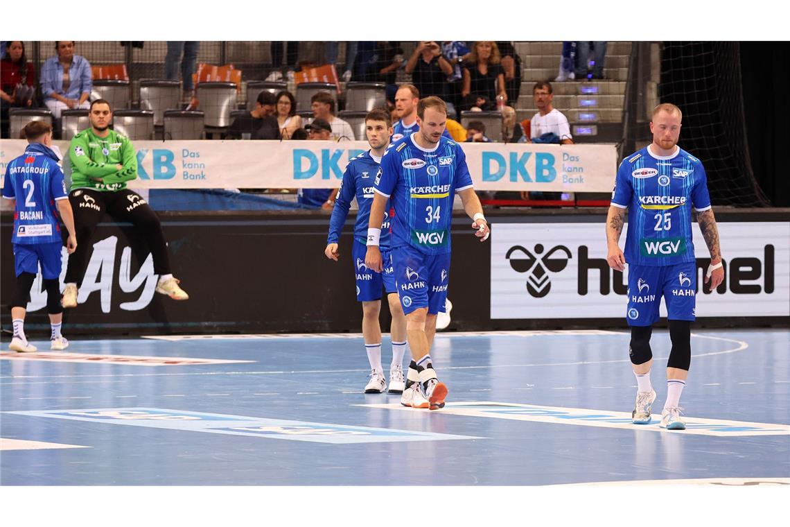 Pleite im Abstiegs-Gipfel – Trend beim TVB zeigt Richtung zweite Liga Enttäuscht TVB-Spieler – jetzt wird es mehr als brenzlig im Abstiegskampf