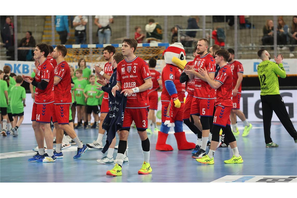 Lehrstunde für den Neuling vom Rekordmeister Enttäuschte Bietigheimer Handballer nach der nächsten Heimniederlage