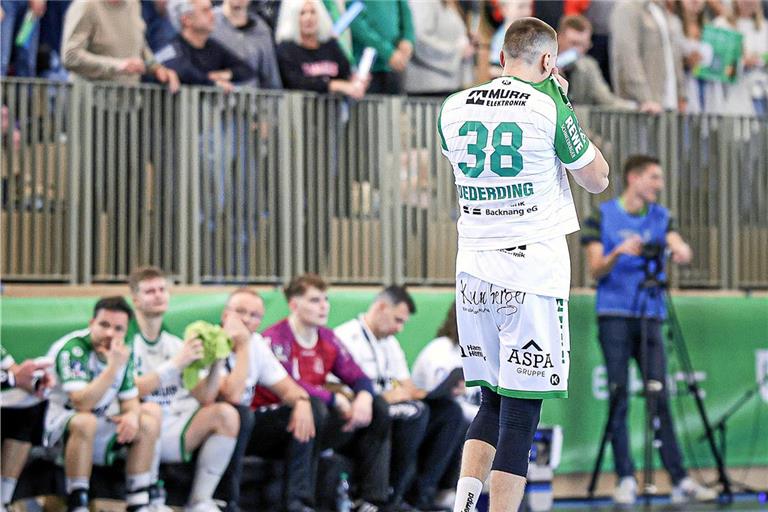 Enttäuschung bei Malte Dederding, der mit dem letzten Wurf scheitert. Foto: Alexander Becher