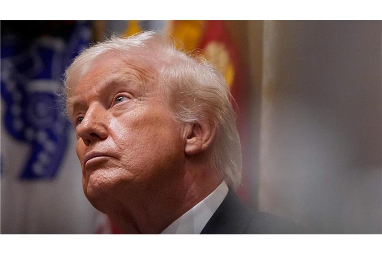 Er brauche kein internationales Recht, sagte US-Präsident Donald Trump der "New York Times". (Archivbild)