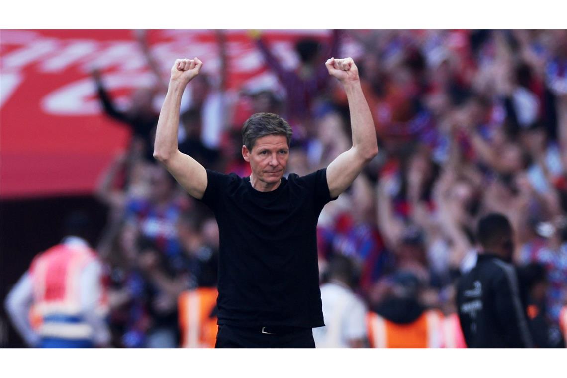 Glasner-Club schlägt Guardiolas Man City und holt FA Cup Er gewinnt der Trainer-Duell mit Pep Guardiola.