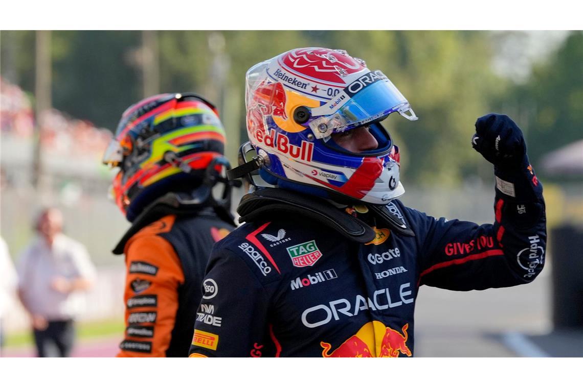 "Toller Moment": Verstappens Coup in der Ferrari-Heimat Er hat es wieder mal allen gezeigt.