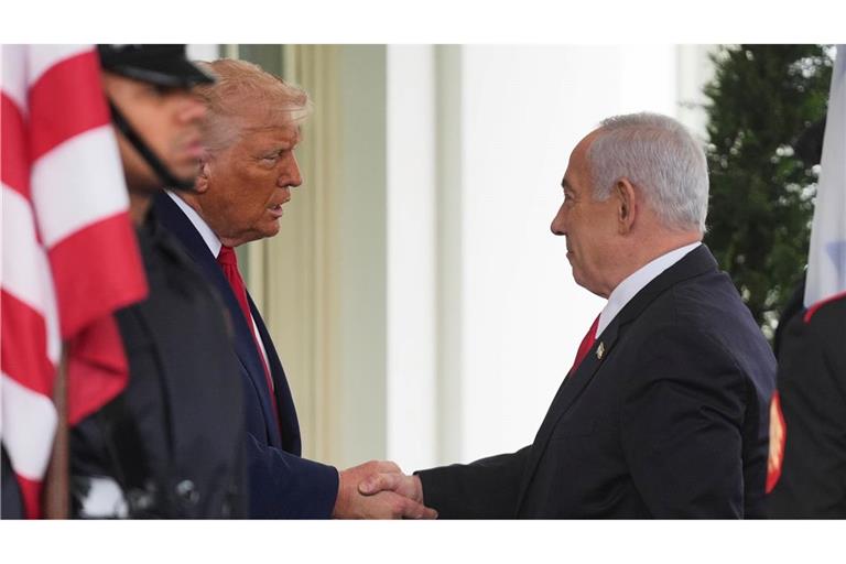 Er kam schon das zweite Mal seit Trumps Amtsantritt im Januar: Israels Ministerpräsident Netanjahu.