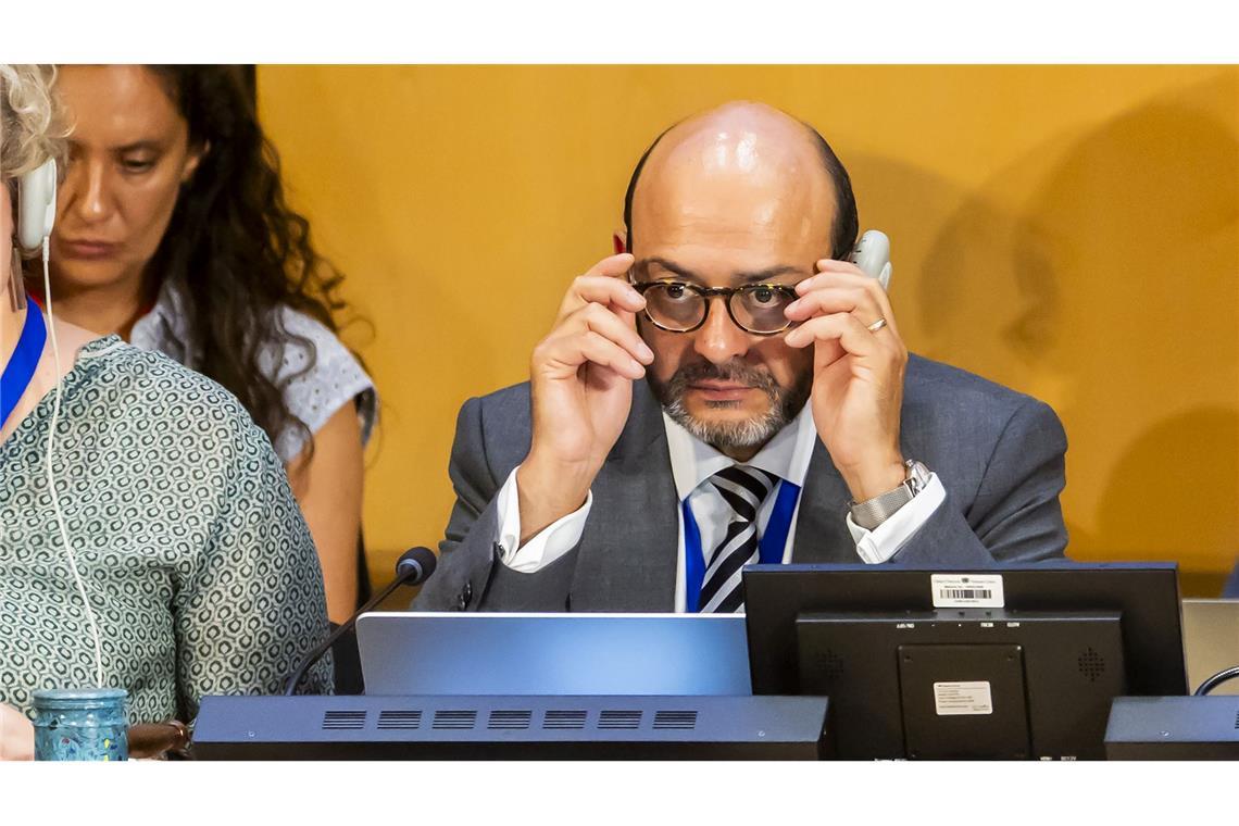 Er konnte die tiefen Gräben bei den Verhandlungen nicht überwinden: der Konferenzvorsitzende Luis Vayas Valdivieso. (Archivbild)